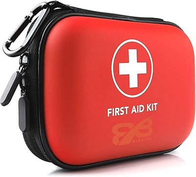 La trousse de premiers secours bixbyte de 104 pièces nettoie, traite et protège