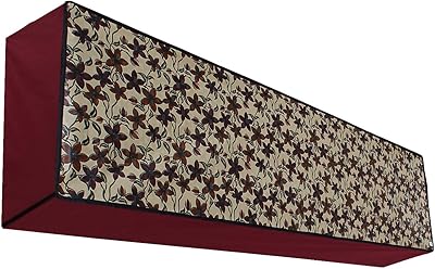 Dreamcare housse ac imprimée multicolore imperméable pour mitsubishi ms-gk18va 1,5 tonne 5 étoiles