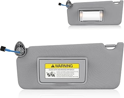 Honda accord 2008 2009 2010 2011 2012 pare-soleil côté conducteur gauche, remplace 83280ta0a91zb