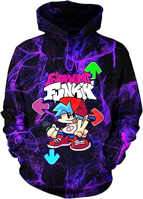 Sweat à capuche imprimé 3d, sweat-shirt unisexe pour garçons et filles