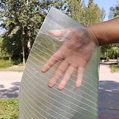Feuille de toiture en polycarbonate transparent de 12 mm auvent extérieur