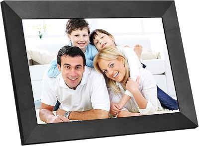 Cadre photo numérique wifi intelligent 10,1 pouces hd ips écran tactile 1280 *