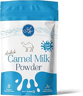 Lait de chamelle en poudre advik | lyophilisé pur & naturel i 200