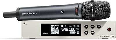 Système de microphone dynamique sans fil cardioïde sennheiser pro audio ew 100-835s
