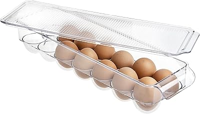 Porte-œufs en plastique transparent – ​​support pour 14 plateaux à œufs