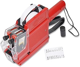 Machine d'impression de prix/date fis à deux lignes, rouge - fspx05re