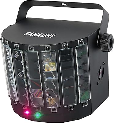 Lumières disco dj sahaohi 2 en 1 lumières de scène à effets mixtes