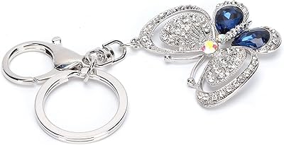 Porte-clés en alliage de zinc et cristal, cadeau de fête des mères, porte-clés
