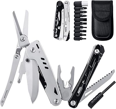 Icyniaw couteau de poche multi-outils, outil de poche multi-outils, ensemble d'outils tactiques