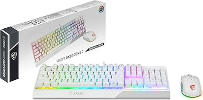 Clavier de jeu msi vigor gk30, 6 zones rvb gk30 et souris