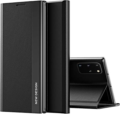 Étui de protection en cuir pour samsung galaxy note 20 ultra