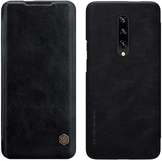 Housse en cuir nillkin op7p-77192 pour oneplus 7 pro - noir