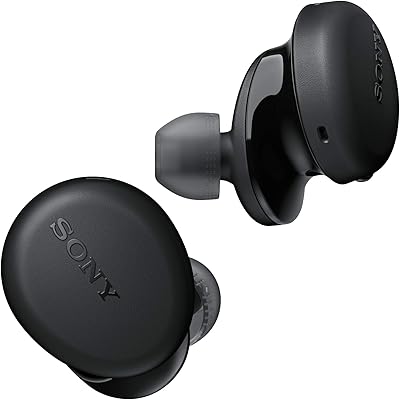 Écouteurs sans fil sony wf-xb700 extra bass true avec micro pour appels téléphoniques