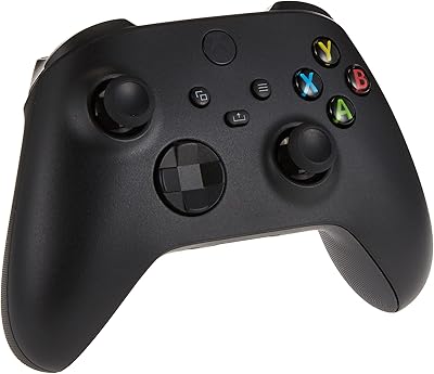 Manette sans fil xbox noire avec câble pour pc windows (version eau)