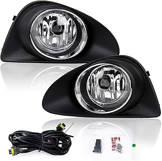 Ensemble de phares antibrouillard remarquables pour toyota yaris hatchback 2012-2014 avec interrupteur