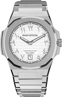 Montre à quartz suisse officielle nuun type ii pour homme avec affichage analogique