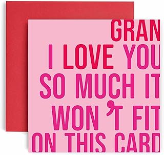 Cartes d'anniversaire hooksters pour femmes carte i love you gran de joyeux