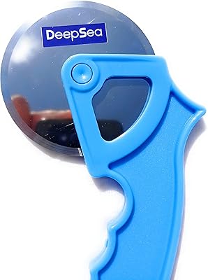 Coupe-pizza deepsea en acier inoxydable, grande taille, matériaux robustes, paquet de 2