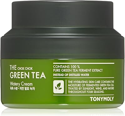 Crème hydratante à l'eau de thé vert tony moly the choc - 2