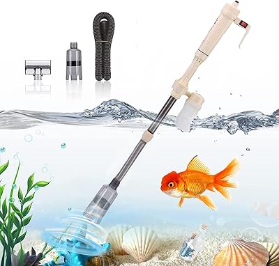 Nettoyeur de gravier d'aquarium alimenté par batterie pour réservoir de poissons, changeur d'eau