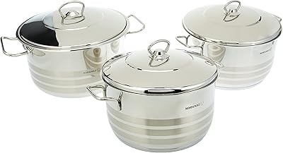 Batterie de cuisine korkmaz astra optimum, 6 pièces