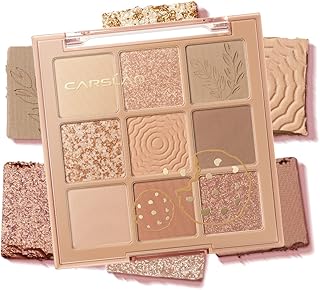 Palette de fards à paupières karslan neutral nude palette de maquillage ultra pigmentée