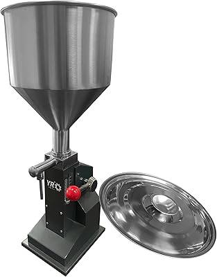 Machine de remplissage manuelle de pâte liquide en acier inoxydable, machine de remplissage