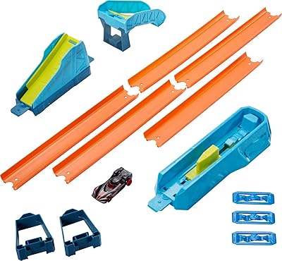 Hot wheels track builder pack jouets de construction assortis ensembles de livraison longue