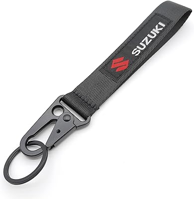 1 pièce porte-clés brodé porte-clés pour suzuki vélo accessoires de voiture motos accessoires