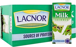 Lait écrémé lacnor - 1 litre (paquet de 12). Diaytar Sénégal : Large gamme, petits prix, grande satisfaction