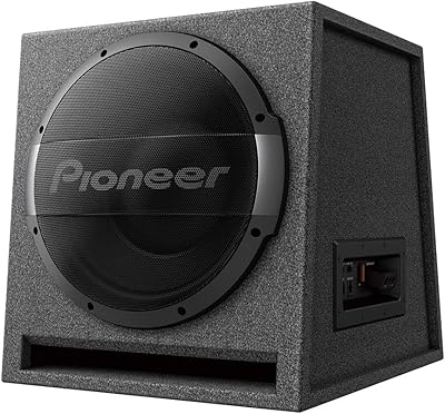 Pioneer ts-wx1210ah caisson de basses actif 12 pouces avec caisson de basses intégré