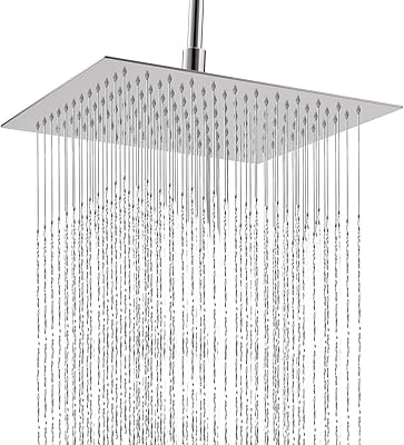 Pomme de douche conlife de 12 pouces pomme à pluie haute pression