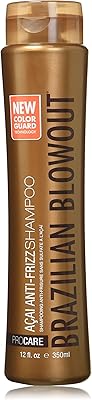 Shampooing anti-frisottis à l'açaï brazilian blowout (354 ml)