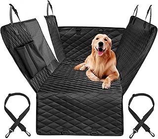 Housse de siège de voiture pour chien, housse imperméable et anti-rayures pour siège