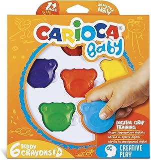 Crayons de couleur karioca pour enfants âgés de 1 an et plus
