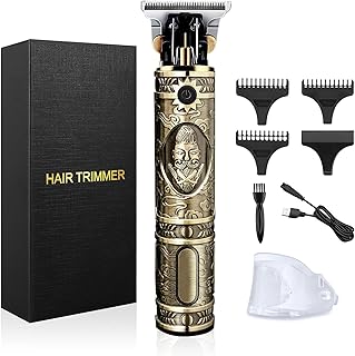 Tondeuse à cheveux pour hommes, rasoir professionnel en t - kit de rasoir