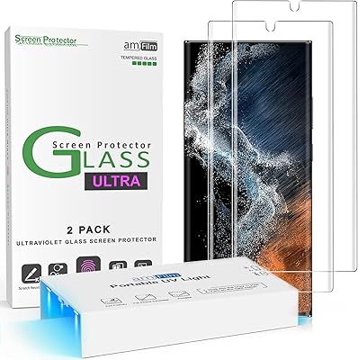 Verre trempé incurvé 3d pour protecteur d'écran s22 ultra samsung galaxy