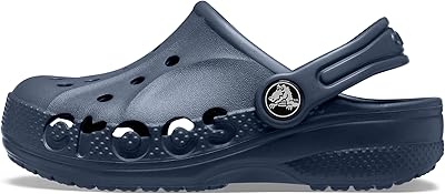 Chaussures sabots crocs paya pour enfants, unisexe, bleu marine, 25/26 eu