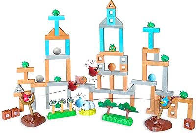 Rolloso ensemble de jouets angry birds sous licence nouvelle construction et lancement
