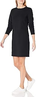 Amazon essentials robe en tissu éponge à col rond et manches longues