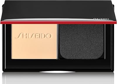 Fond de teint poudre shiseido syncro skin custom finish 110 alabaster 9g mat
