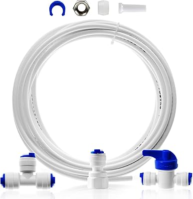 Kit d'installation de conduite d'eau de réfrigérateur ultra-sûr ispring pour machines à