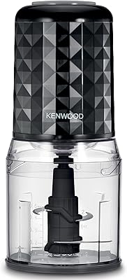 Hachoir électrique kenwood 400 w avec bol de 500 ml, 2 vitesses, lame