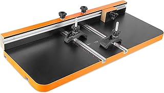 Win dpa2513 table de perceuse à colonne 24" x 12" avec clôture réglable