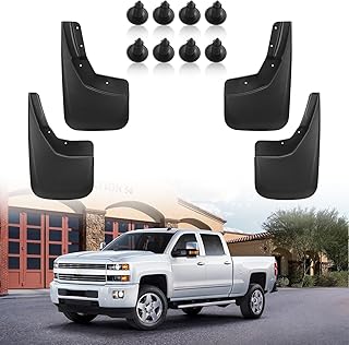 Les protections anti-éclaboussures bdfhyk sont compatibles avec les modèles 14-18 silveado 1500,2019 silverado