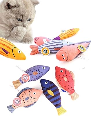 Jouet gocho à l'herbe chat ensemble de jouets d'intérieur pour 5
