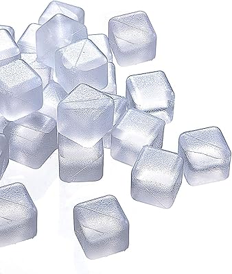 Glaçons en plastique réutilisables hova (paquet de 20 blancs)