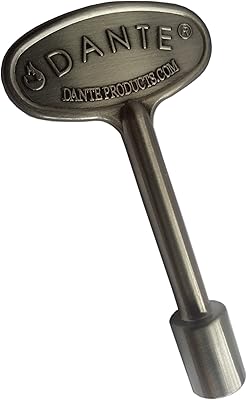 Clé universelle pour valve à gaz dante products, 3 pouces, étain