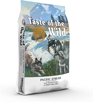 Nourriture sèche pour chiots taste of the wild pacific stream 12,7 kg