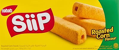 Snack végétarien rôti au maïs sip, 100 g, paquet de 20, sipcorn